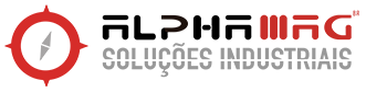 logo da marca alphamag soluções industriais